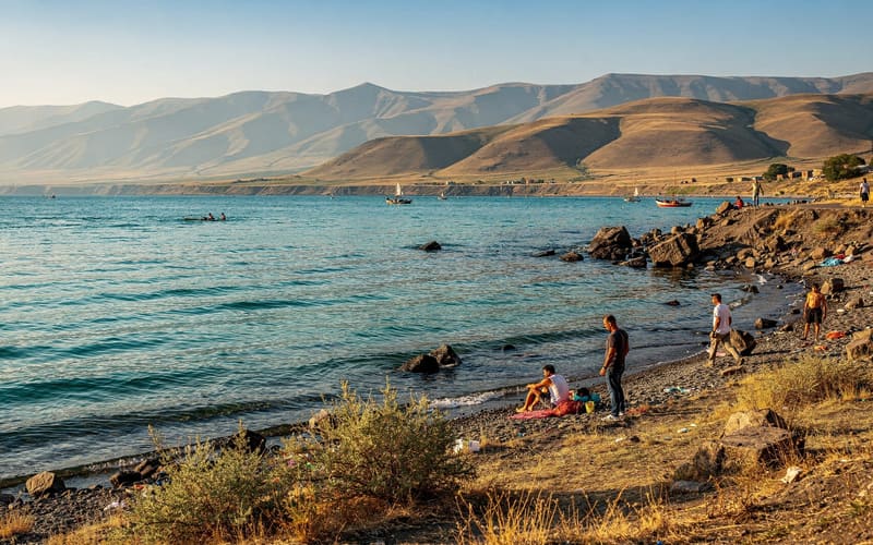 Summer 2019 at Lake Sevan: notes from the shore