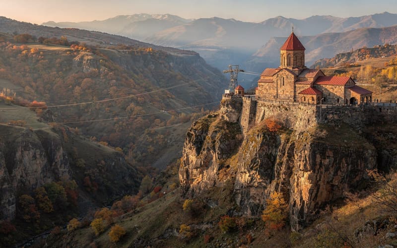 Tatev monastery & Wings of Tatev
