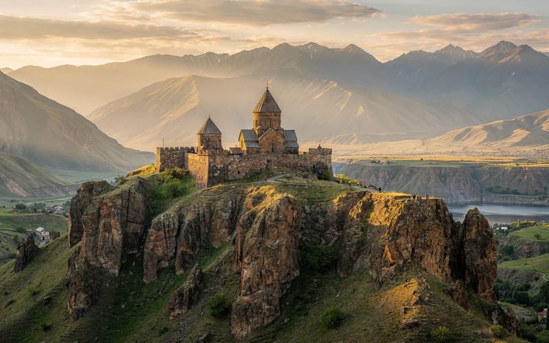 Zvartnots cathedral ruins