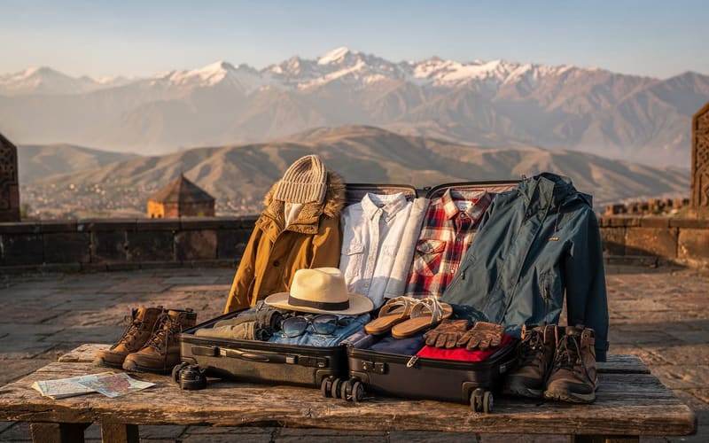 Armenia packing list: by season