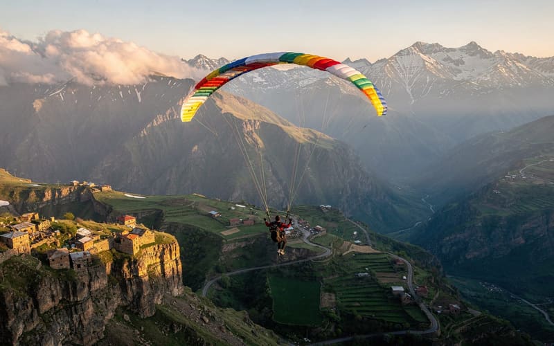 Paragliding in Armenia: where & how