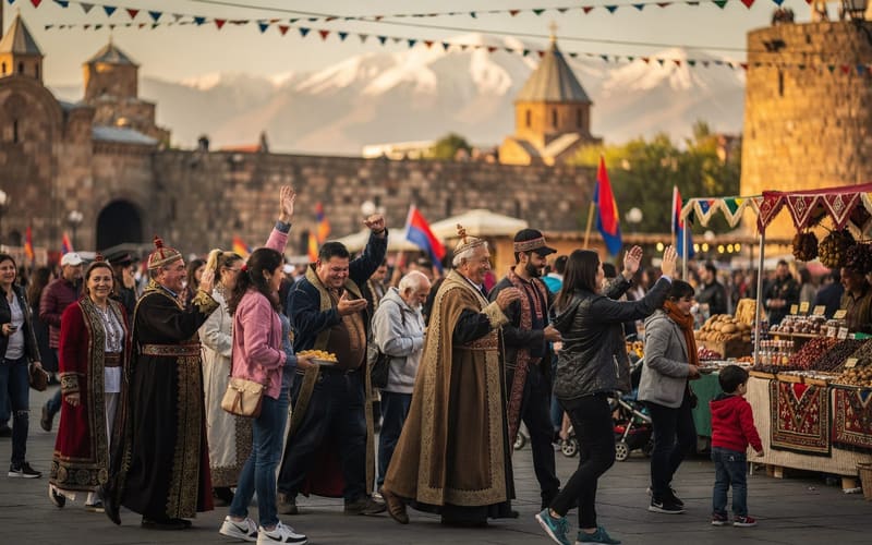 Armenian public holidays and festivals calendar