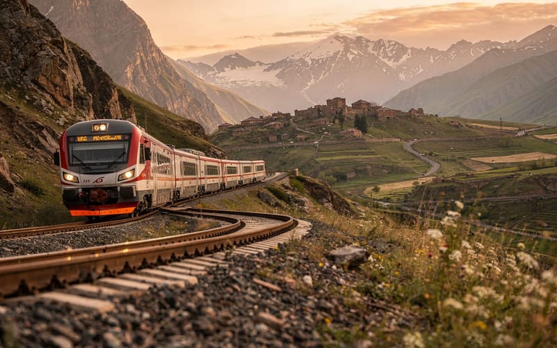 Armenia's train network: routes & schedules