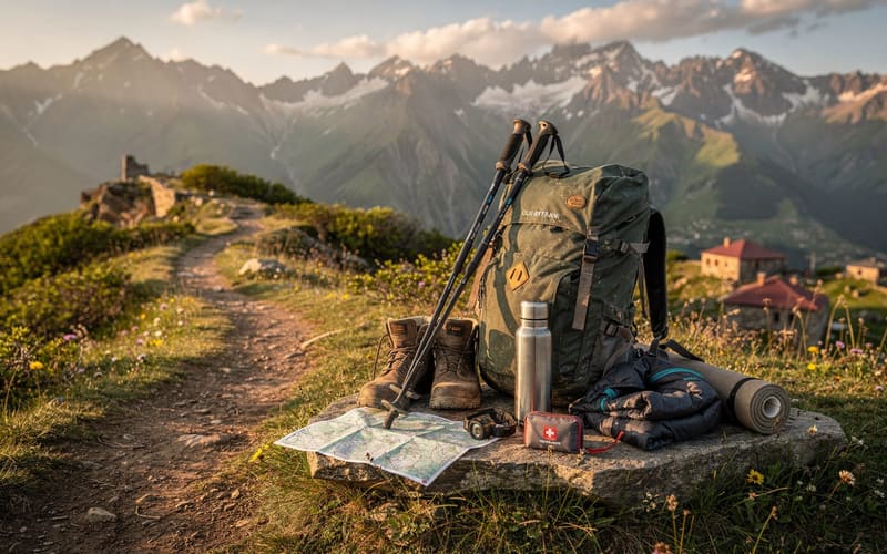 Armenia trekking gear checklist