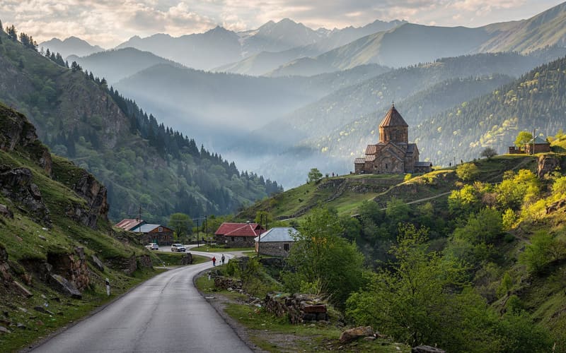 Bjni to Tsaghkadzor: forest traverse hike
