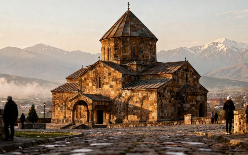 Etchmiadzin: the mother cathedral of Armenia