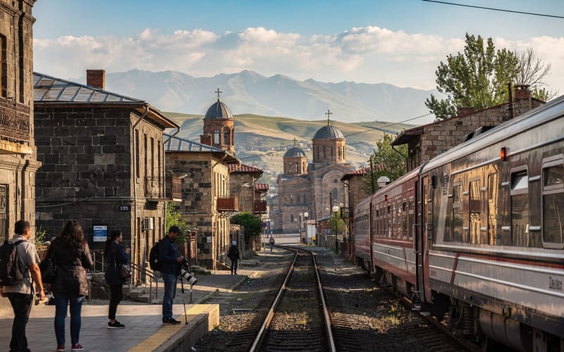 Gyumri by train: the perfect cultural day trip