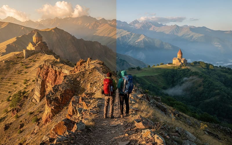 Hiking Armenia vs Georgia: which Caucasus trail?