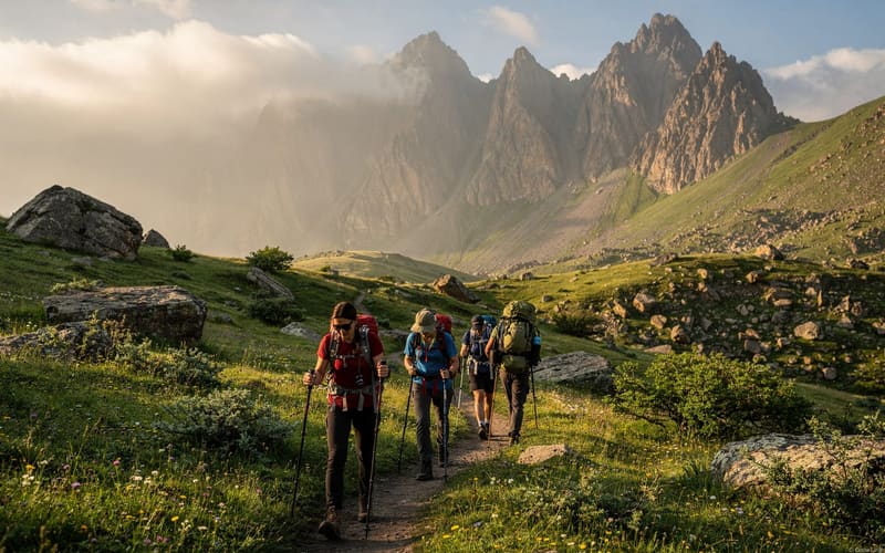 Mount Khustup: the trek above Kapan