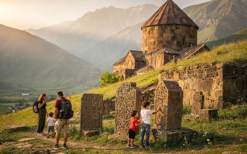 Kid-friendly monasteries in Armenia