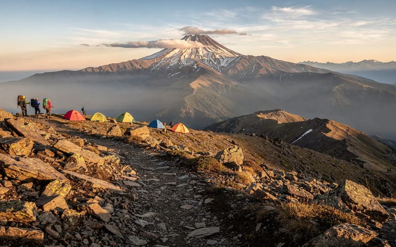 Aragats southern summit: easiest 4,000m peak