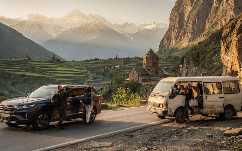 Private tour vs marshrutka: how to travel in Armenia