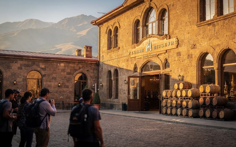 Yerevan Brandy Company: factory tour & tasting