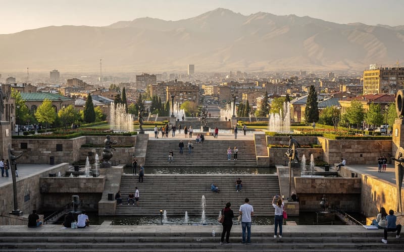 The art collection inside Yerevan's Cascade