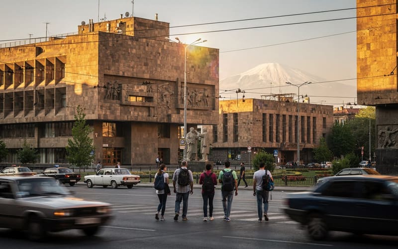 Yerevan's Soviet modernism: an architecture walking tour